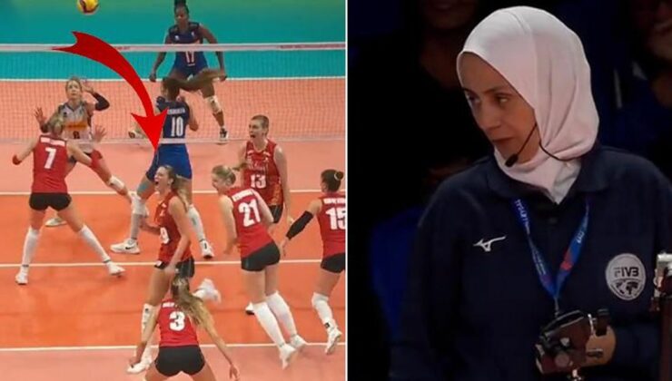 Hakem bile dondu kaldı! Belçika Kadın Voleybol Takımı maç oynanırken tüm dünyaya rezil oldu