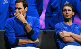 Tenisin efsanesi Roger Federer, son maçına çıktı! Ezeli rakibiyle gözyaşları içinde kortlara veda etti