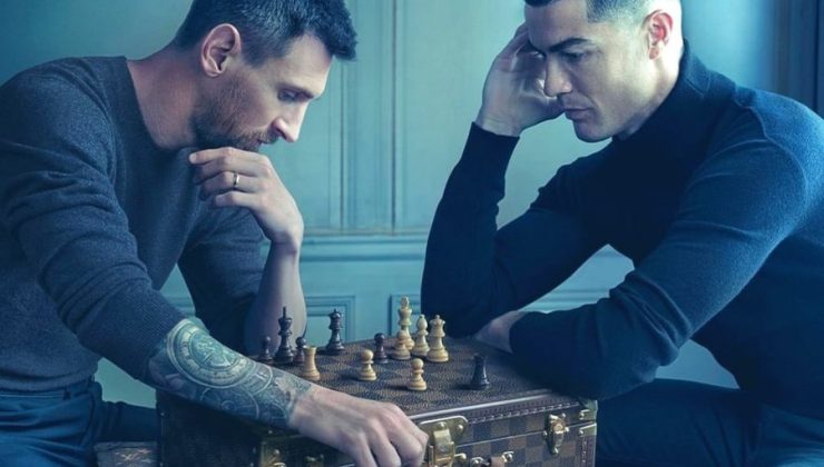 Ronaldo’nun Messi’li fotoğrafı milyonlarca beğeni aldı.