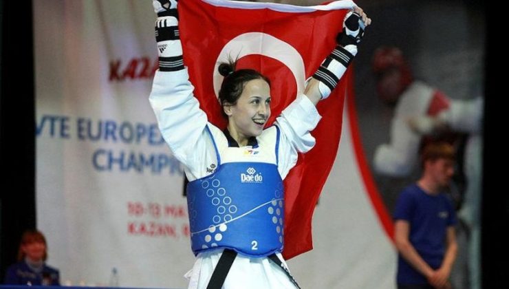 Milli tekvandocu Rukiye Yıldırım, dünya 2ncisi oldu
