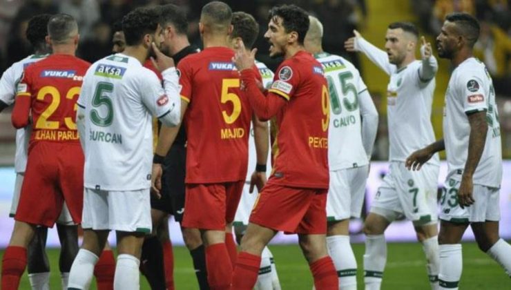 Çılgın seri sona erdi! Kayserispor, Konya engelini geçemedi