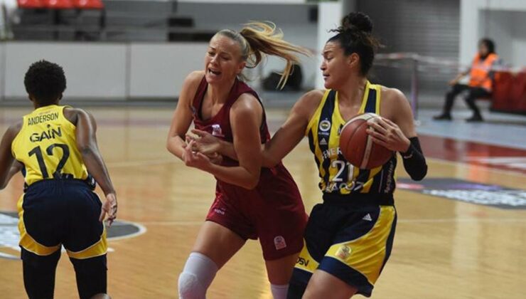Kadınlar Basketbol Süper Ligi’nde Fenerbahçe seriyi 12 maça taşıdı!