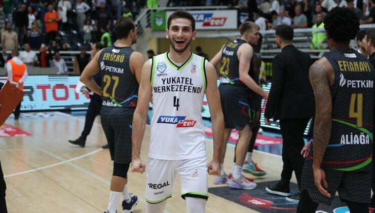 Merkezefendi Belediyesi Basket – Aliağa Petkimspor maç sonucu: 63-61 | Merkezefendi’den ilk galibiyet!