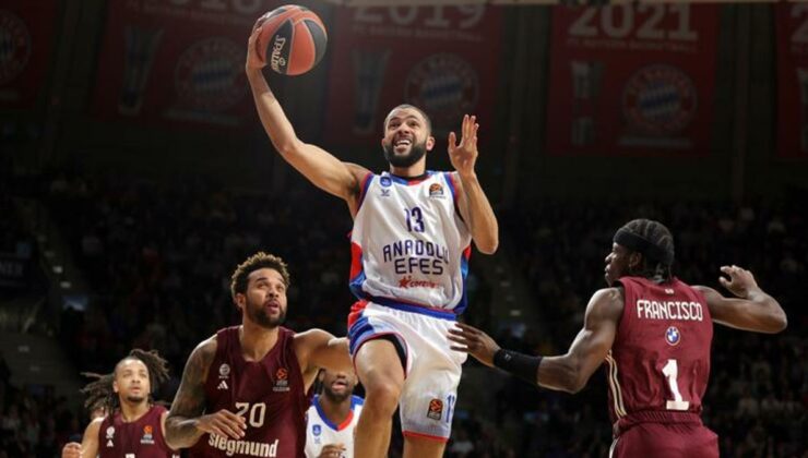 Anadolu Efes, Bayern Münih deplasmanında kayıp