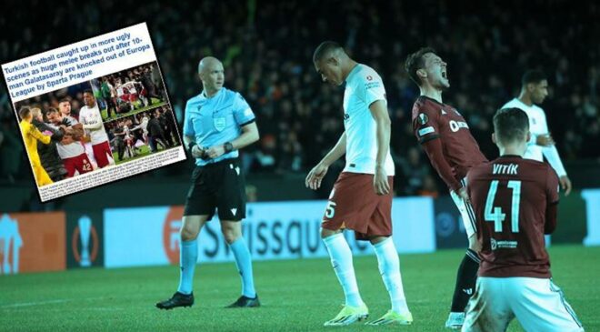 Sparta Prag-Galatasaray maçının ardından olay ifadeler: Kibirli ve gururlu Galatasaray…