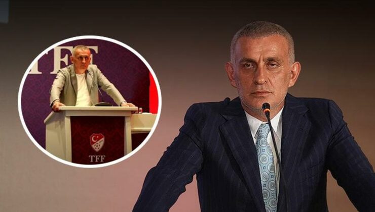 TFF Başkanı İbrahim Hacıosmanoğlu’ndan hakemlere tam destek: Arkanızda bir dağ gibi duracağız