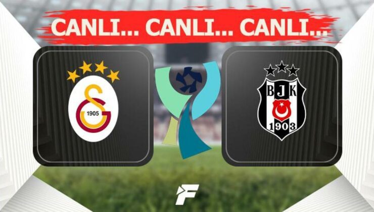 Galatasaray – Beşiktaş canlı izle! Süper Kupa GS BJK ATV CANLI YAYIN | Galatasaray Beşiktaş Süper Kupa canlı skor ve canlı anlatım