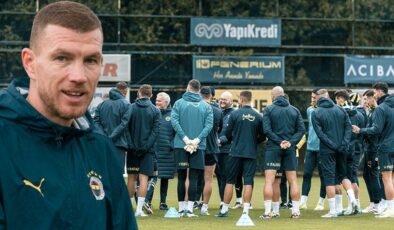 Fenerbahçe’de kaptan Edin Dzeko’dan takım konuşması! Beşiktaş derbisi öncesi arkadaşlarına uyarı…