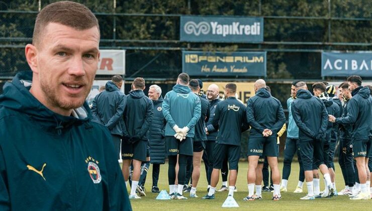 Fenerbahçe’de kaptan Edin Dzeko’dan takım konuşması! Beşiktaş derbisi öncesi arkadaşlarına uyarı…